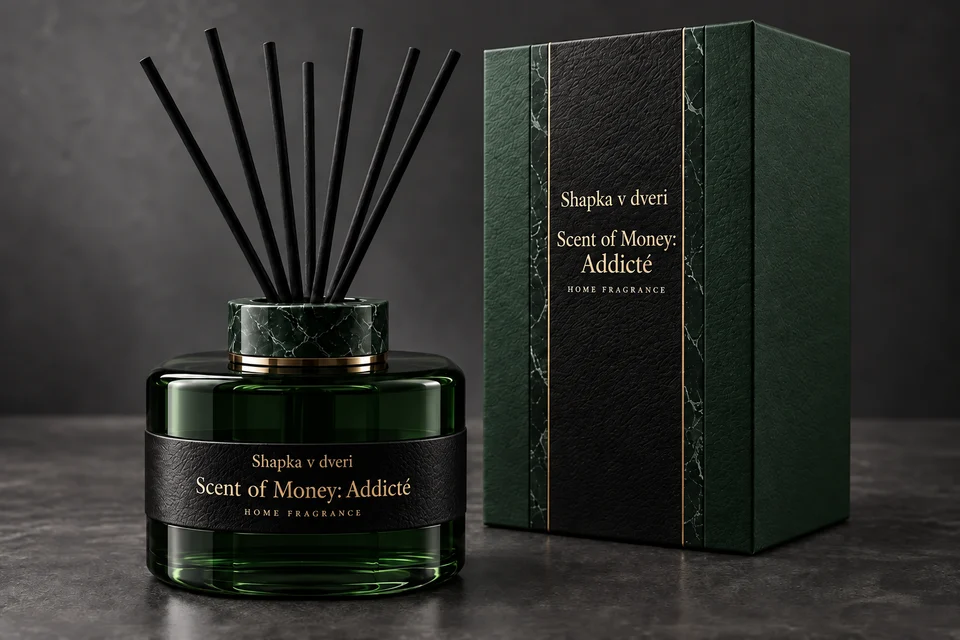 Scent of Money: Addicté · Дифузор — приклад оформлення, формат ще не обрано